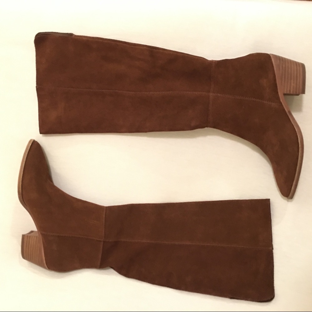 Steve Madden brown Suede leather BOOTS